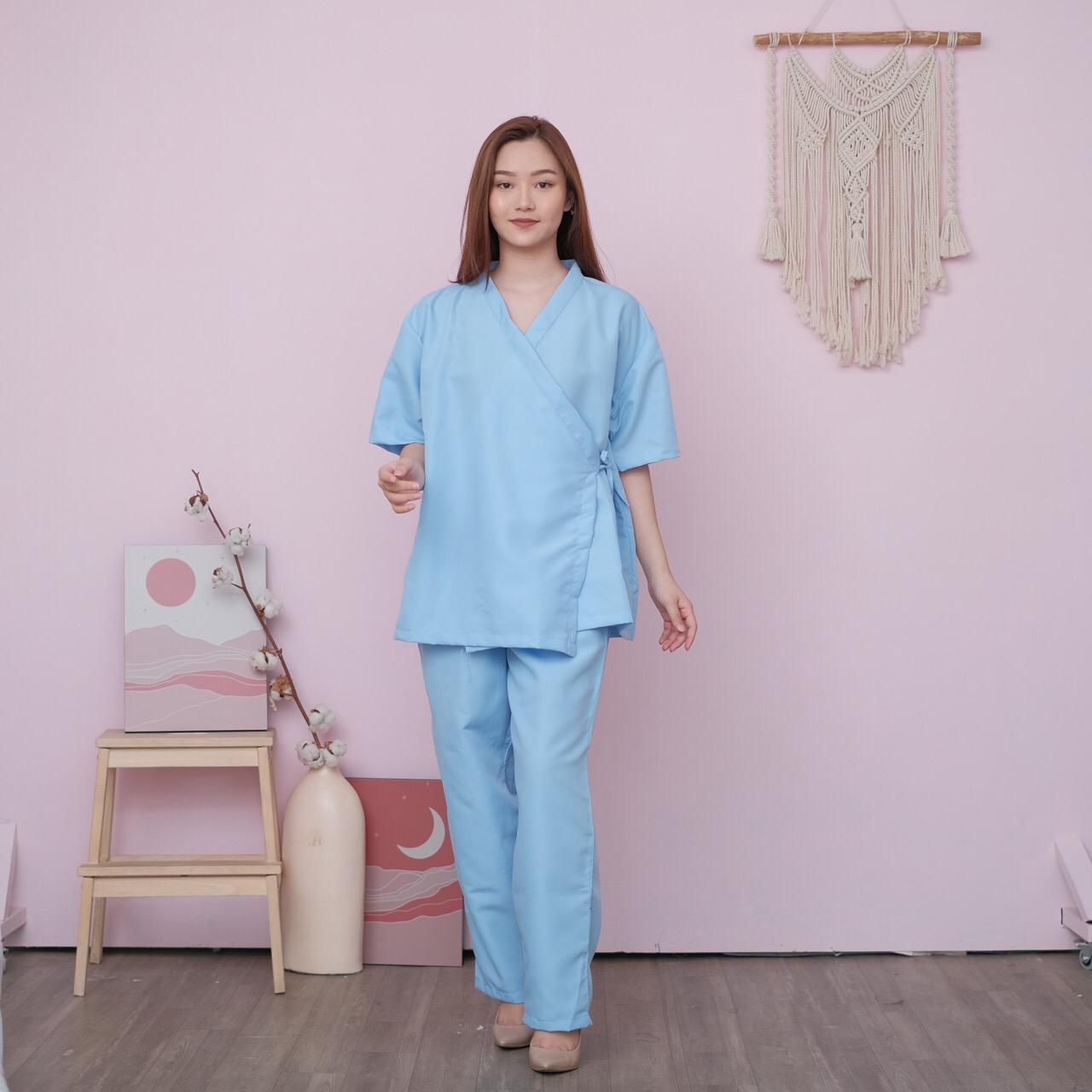 Baju Pasien Jahitan Rapi Nyaman Dipakai, Hubungi WA 08129291318